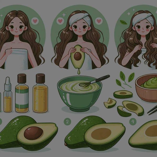 Comment faire un masque capillaire revitalisant avec de l'avocat pour les cheveux secs ?